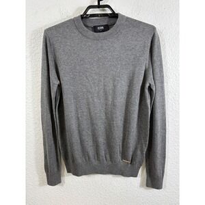 ICON Amsterdam The Santoni Crewneck Sweater Storm Grey IC-S24-TSCS-03-S Small